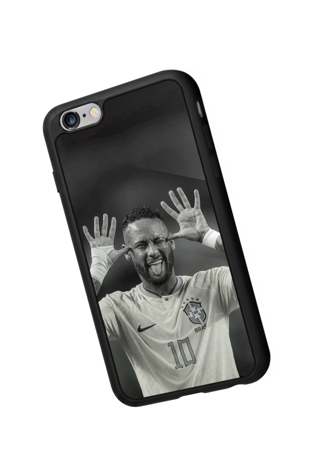 iPhone 6s Plus Uyumlu Neymar Tasarımlı Glossy Premium Kılıf