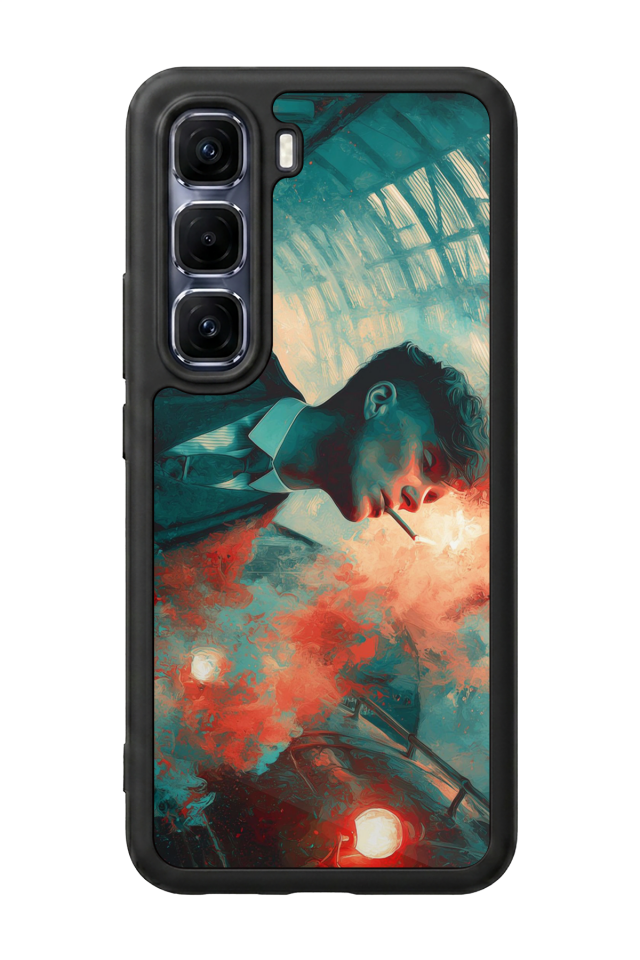 Infinix Hot 60 Pro Plus Uyumlu Peaky Blinders Tasarımlı Glossy Premium Kılıf