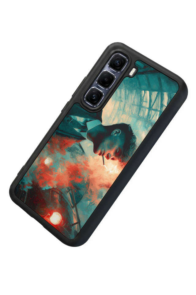 Infinix Hot 60 Pro Plus Uyumlu Peaky Blinders Tasarımlı Glossy Premium Kılıf