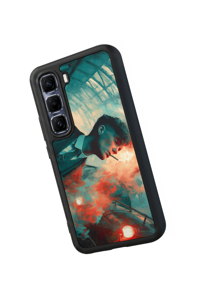 Infinix Hot 60 Pro Plus Uyumlu Peaky Blinders Tasarımlı Glossy Premium Kılıf