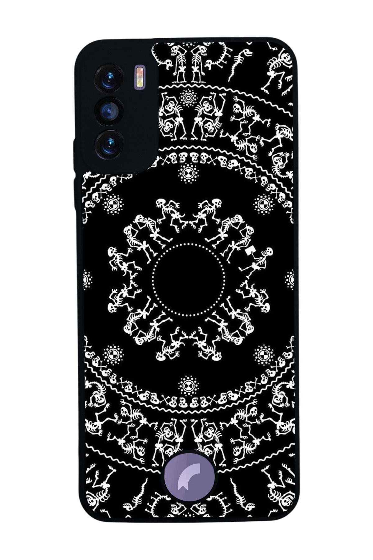 Reeder S19 Max Pro S Uyumlu Mandala Tasarımlı Glossy Premium Kılıf