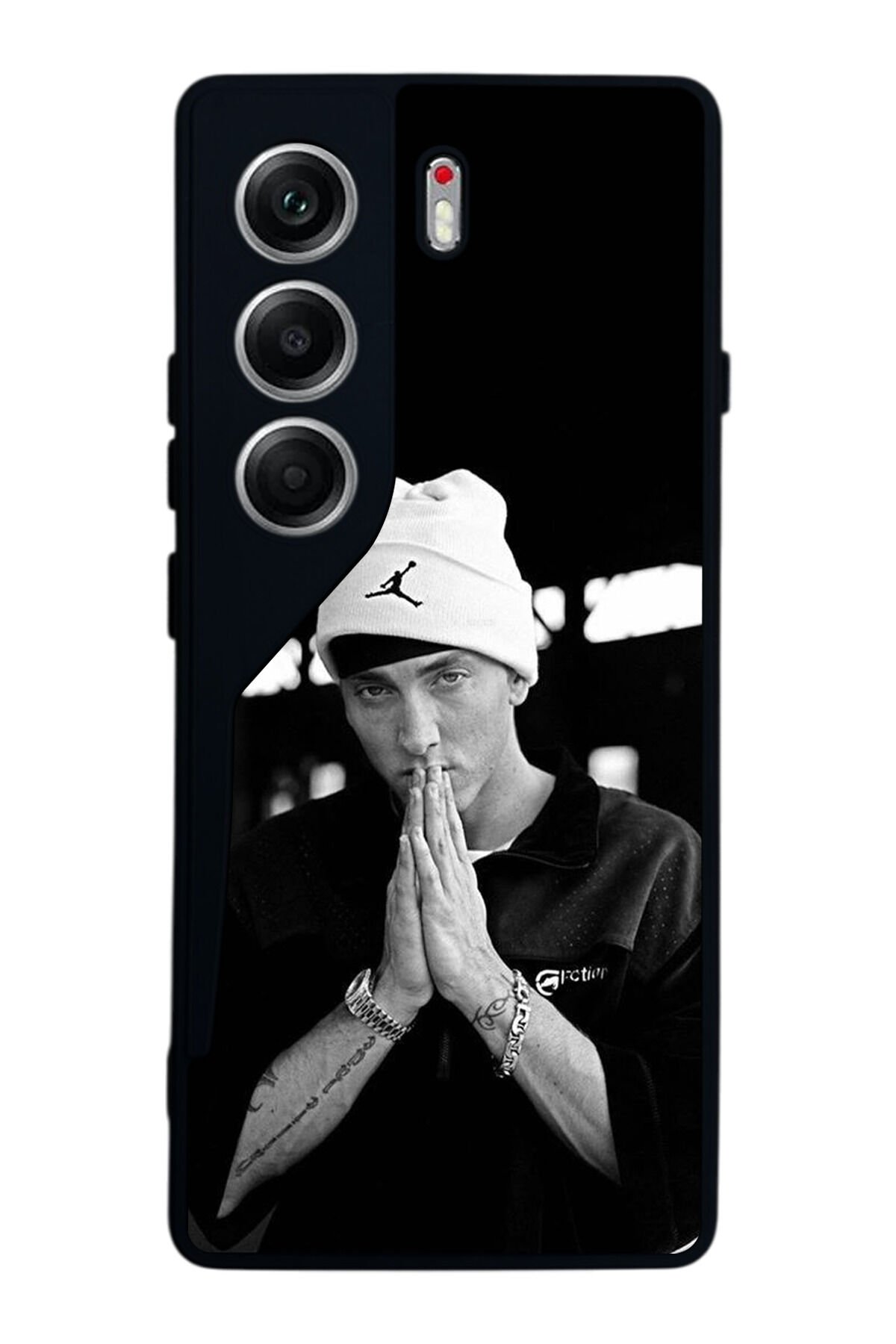 Tecno Camon 40 Uyumlu Eminem Tasarımlı Glossy Premium Kılıf