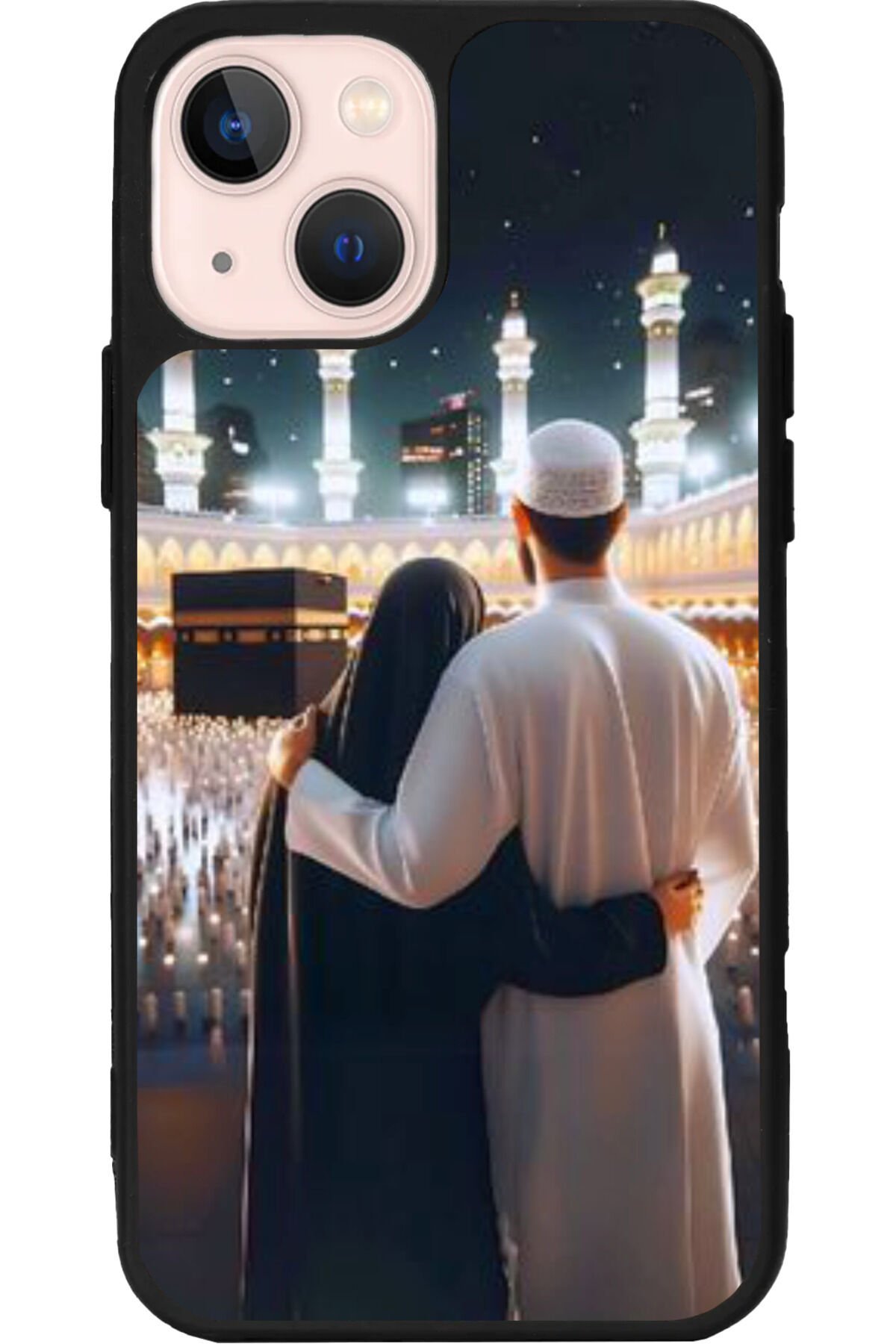 iPhone 13 Mat Siyah Uyumlu Kılıf – Yumuşak Silikon, Koruyucu, Şok Emici Kapak