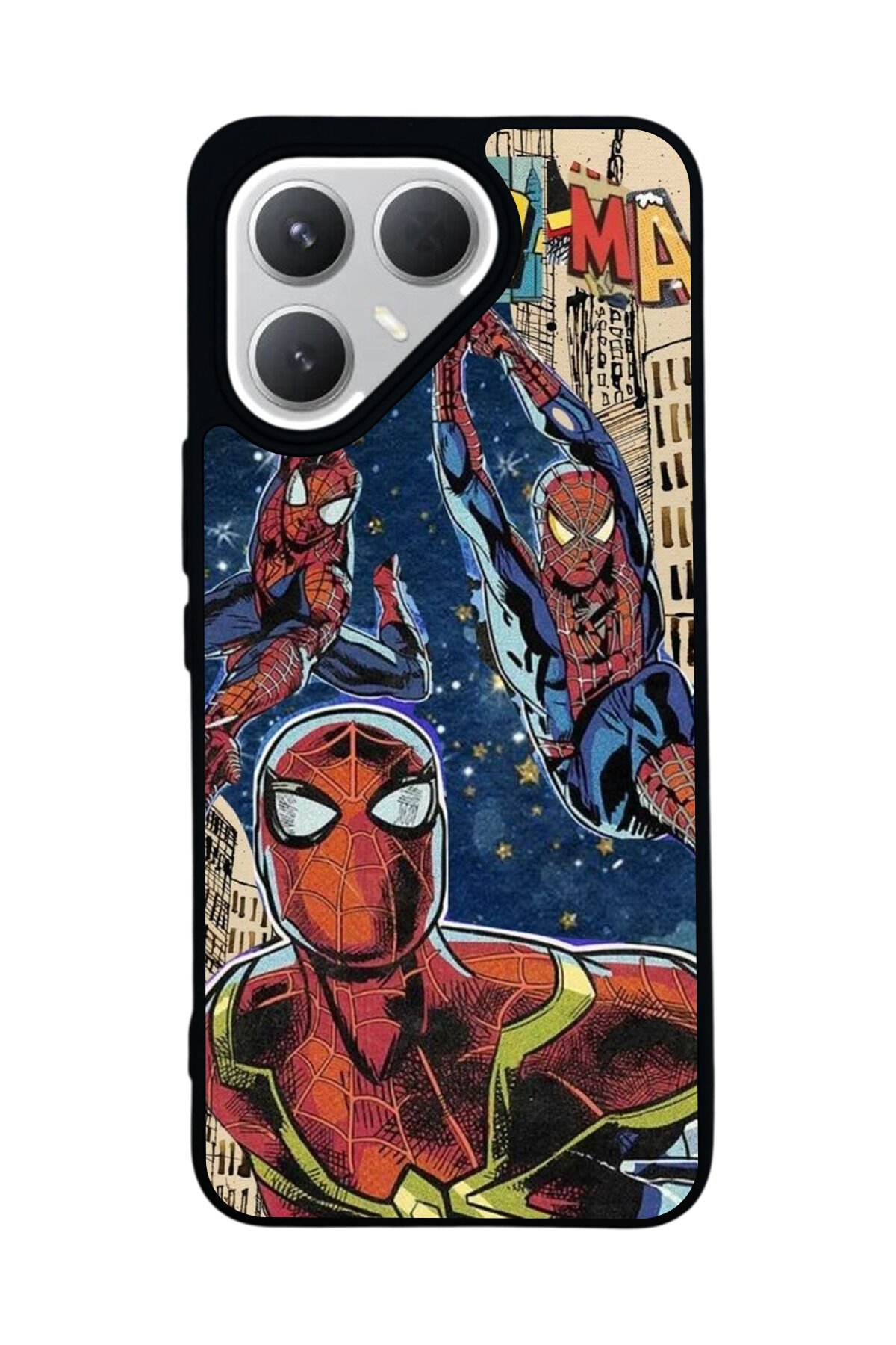 Tecno Pova 7 Pro Mat Uyumlu Siyah Kılıf – Yumuşak Silikon, Koruyucu, Şok Emici Kapak