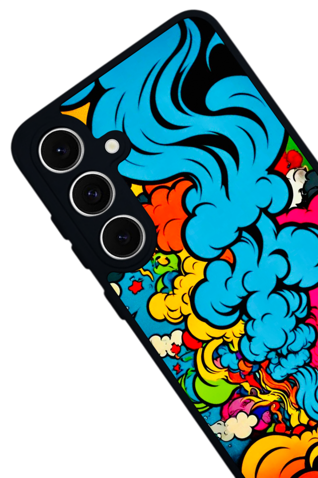 Samsung Galaxy A16 Uyumlu Abstract Tasarımlı Glossy Premium Kılıf