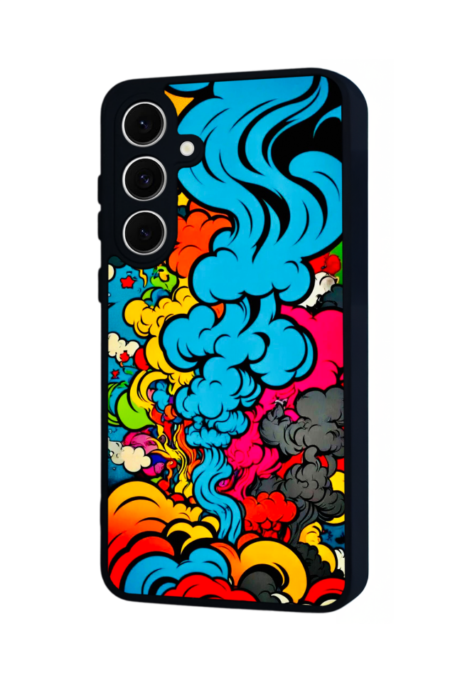 Samsung Galaxy A16 Uyumlu Abstract Tasarımlı Glossy Premium Kılıf
