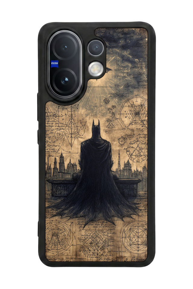 Vivo V60 Uyumlu Batman Tasarımlı Glossy Premium Kılıf