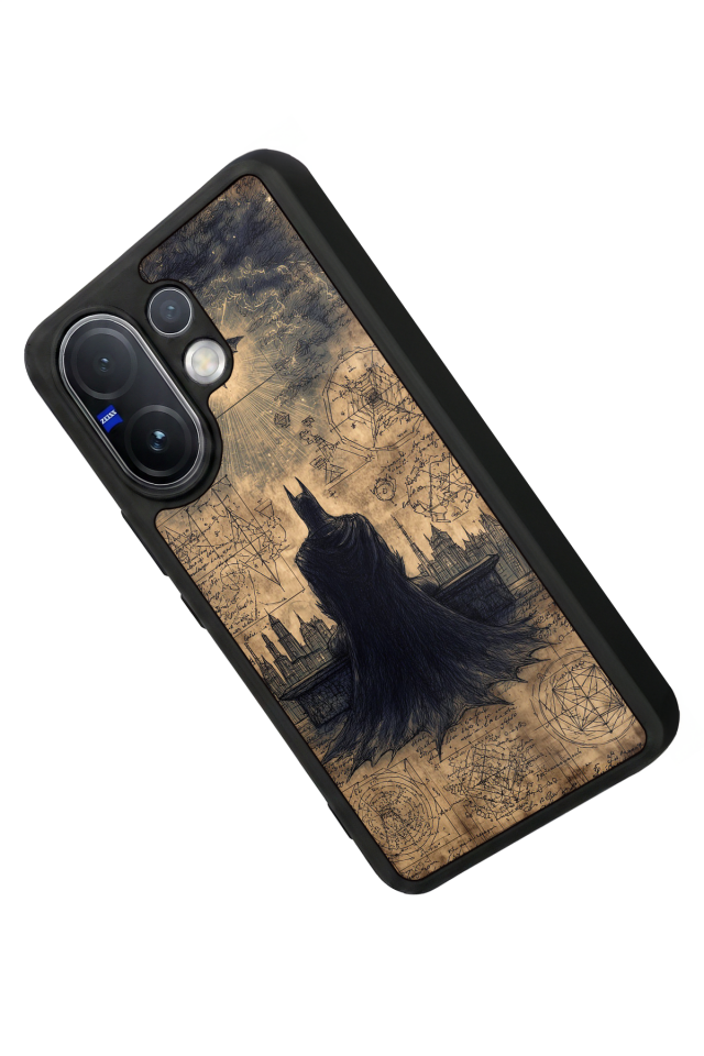 Vivo V60 Uyumlu Batman Tasarımlı Glossy Premium Kılıf