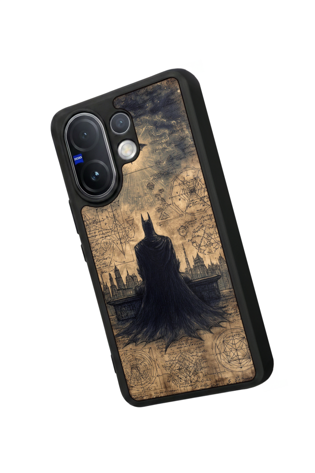 Vivo V60 Uyumlu Batman Tasarımlı Glossy Premium Kılıf
