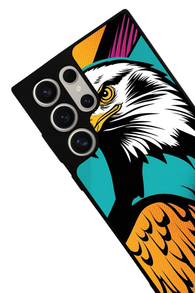 Samsung Galaxy S23 Ultra Uyumlu Besiktas Tasarımlı Glossy Premium Kılıf