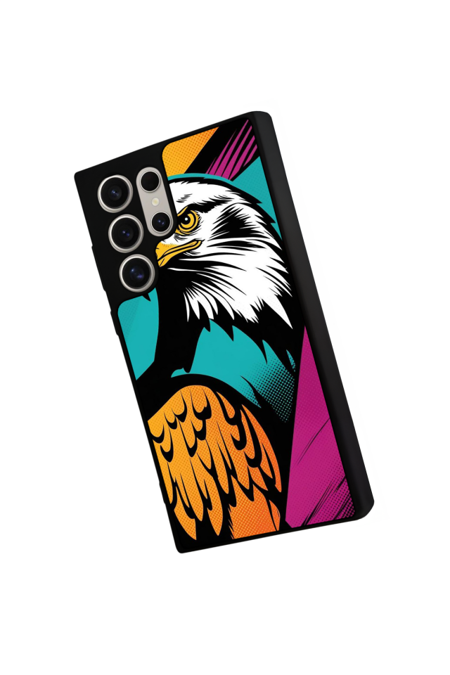 Samsung Galaxy S23 Ultra Uyumlu Besiktas Tasarımlı Glossy Premium Kılıf