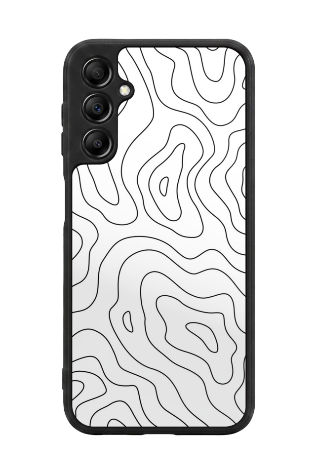 Samsung Galaxy A14 Uyumlu Çizgi Sanatı Tasarımlı Glossy Premium Kılıf