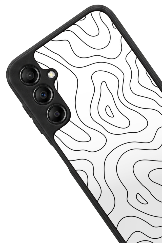 Samsung Galaxy A14 Uyumlu Çizgi Sanatı Tasarımlı Glossy Premium Kılıf