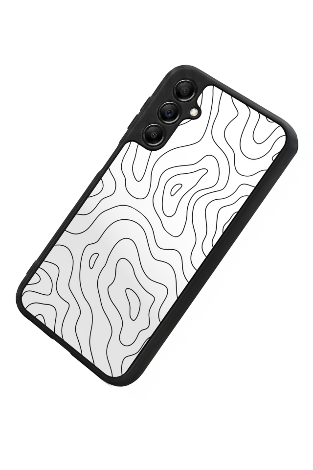 Samsung Galaxy A14 Uyumlu Çizgi Sanatı Tasarımlı Glossy Premium Kılıf