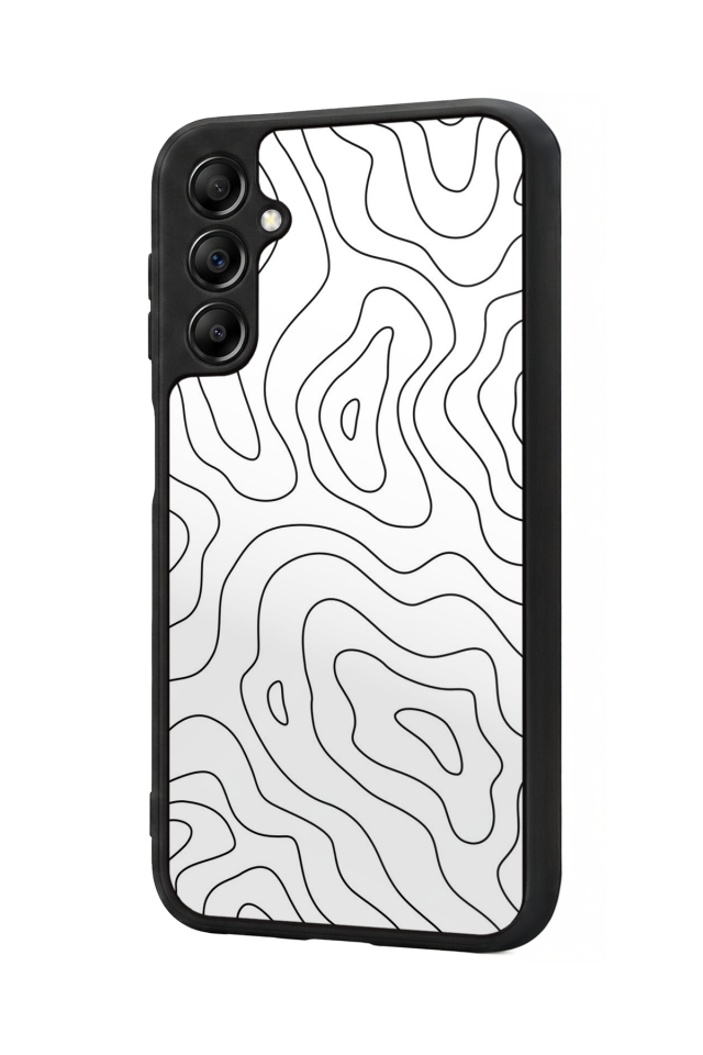 Samsung Galaxy A14 Uyumlu Çizgi Sanatı Tasarımlı Glossy Premium Kılıf