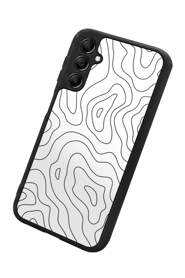 Samsung Galaxy A14 Uyumlu Çizgi Sanatı Tasarımlı Glossy Premium Kılıf