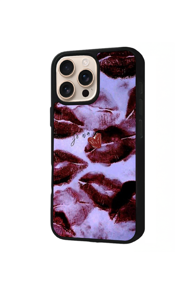 iPhone 15 Pro Uyumlu Dudak Tasarımlı Glossy Premium Kılıf