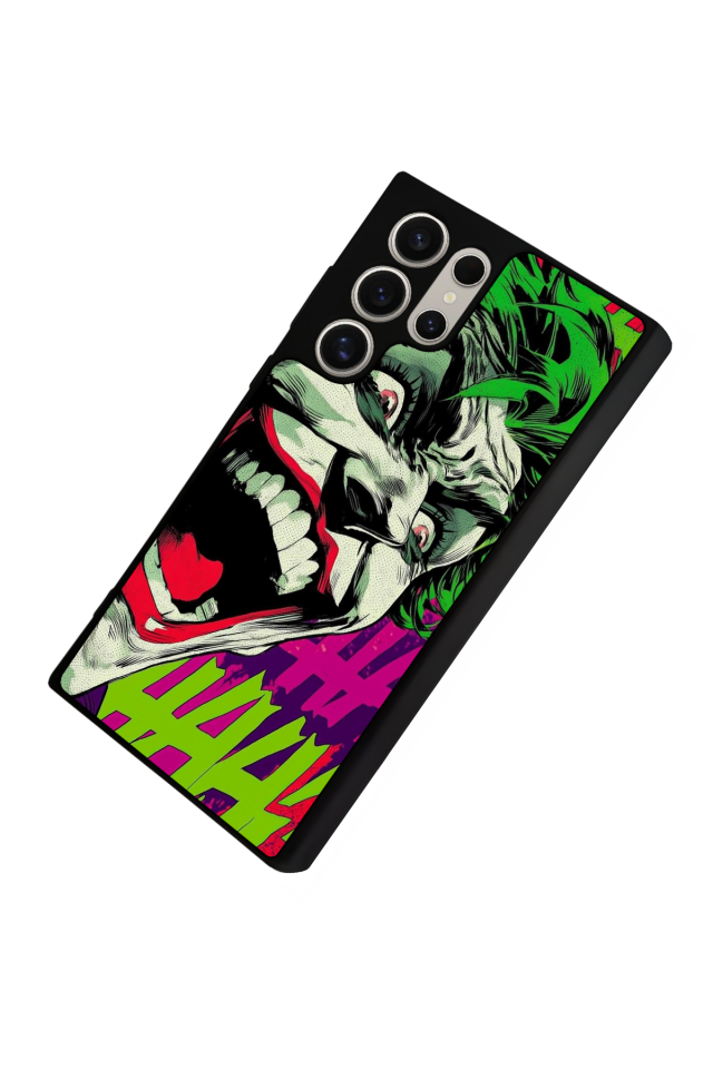 Samsung Galaxy S22 Ultra Uyumlu Joker Tasarımlı Glossy Premium Kılıf