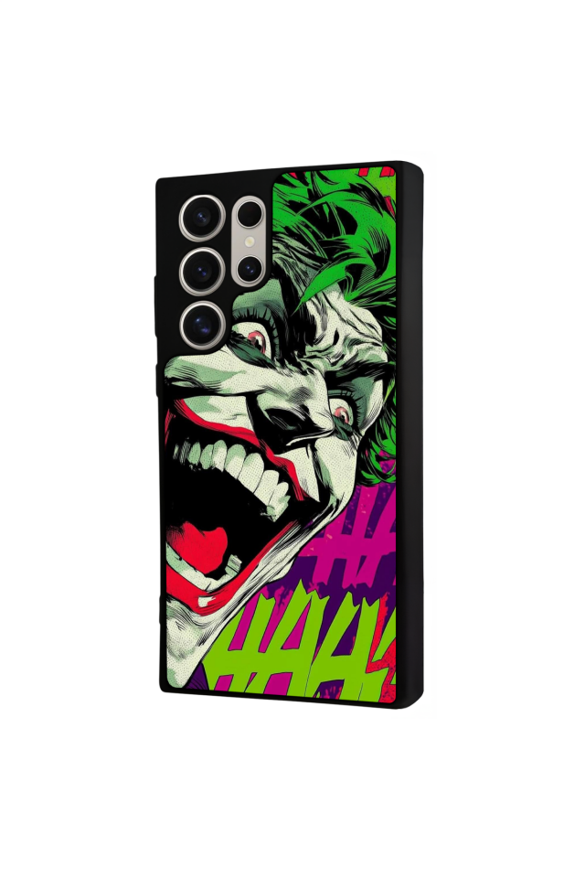 Samsung Galaxy S22 Ultra Uyumlu Joker Tasarımlı Glossy Premium Kılıf