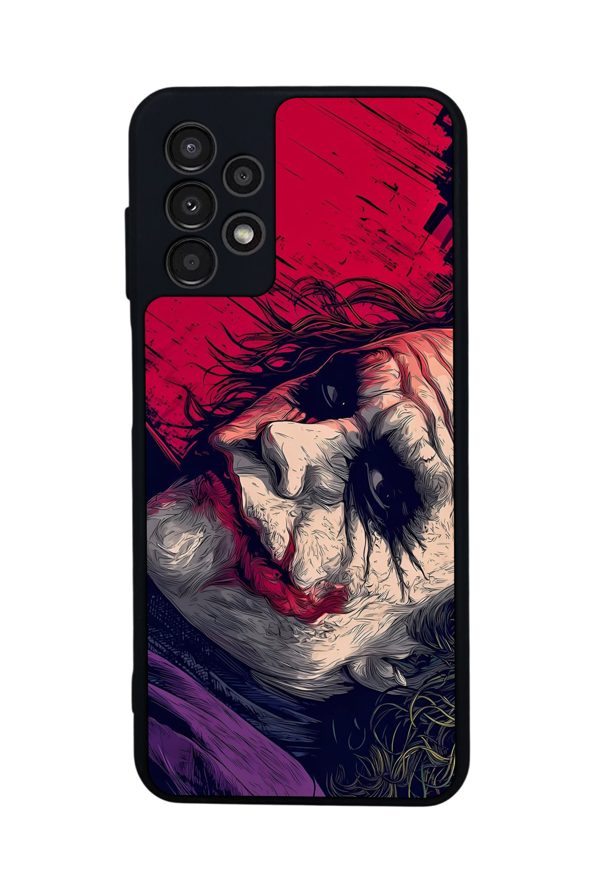 Samsung Galaxy A23 Uyumlu Joker Tasarımlı Glossy Premium Kılıf