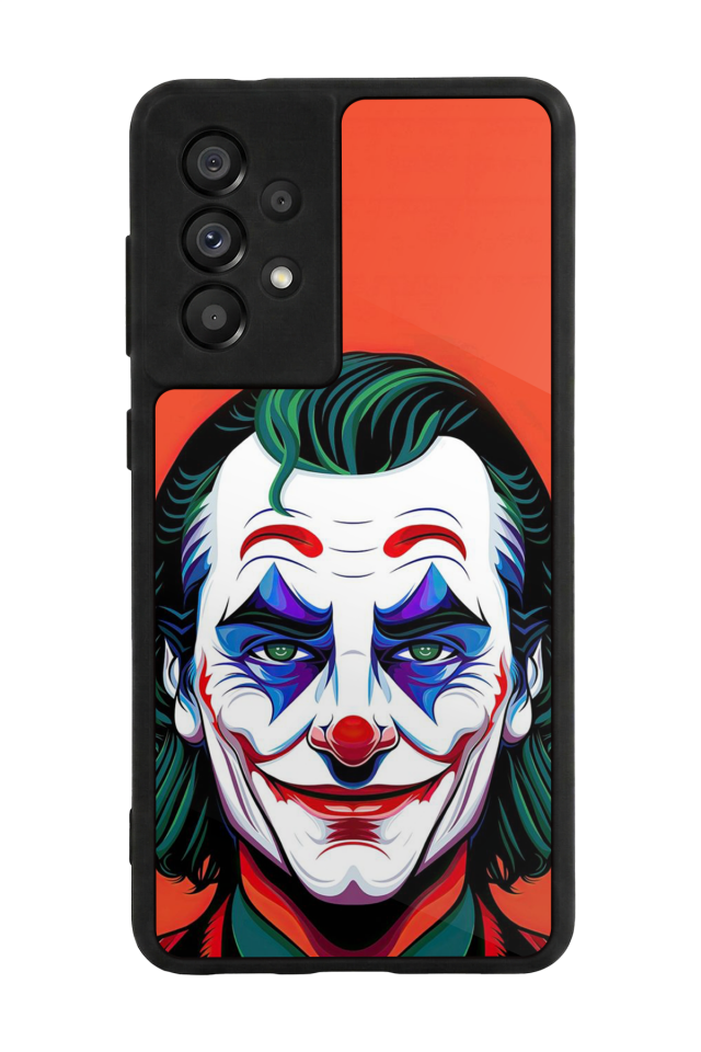 Samsung Galaxy A73 Uyumlu Joker Tasarımlı Glossy Premium Kılıf