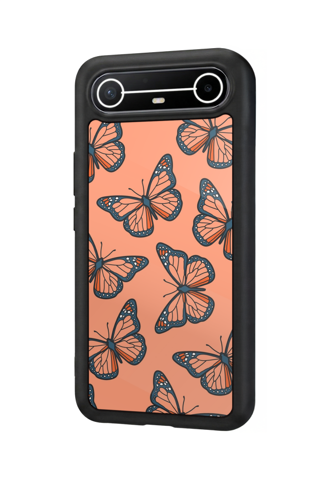 Tecno Spark Slim 5G Uyumlu Kelebek Tasarımlı Glossy Premium Kılıf