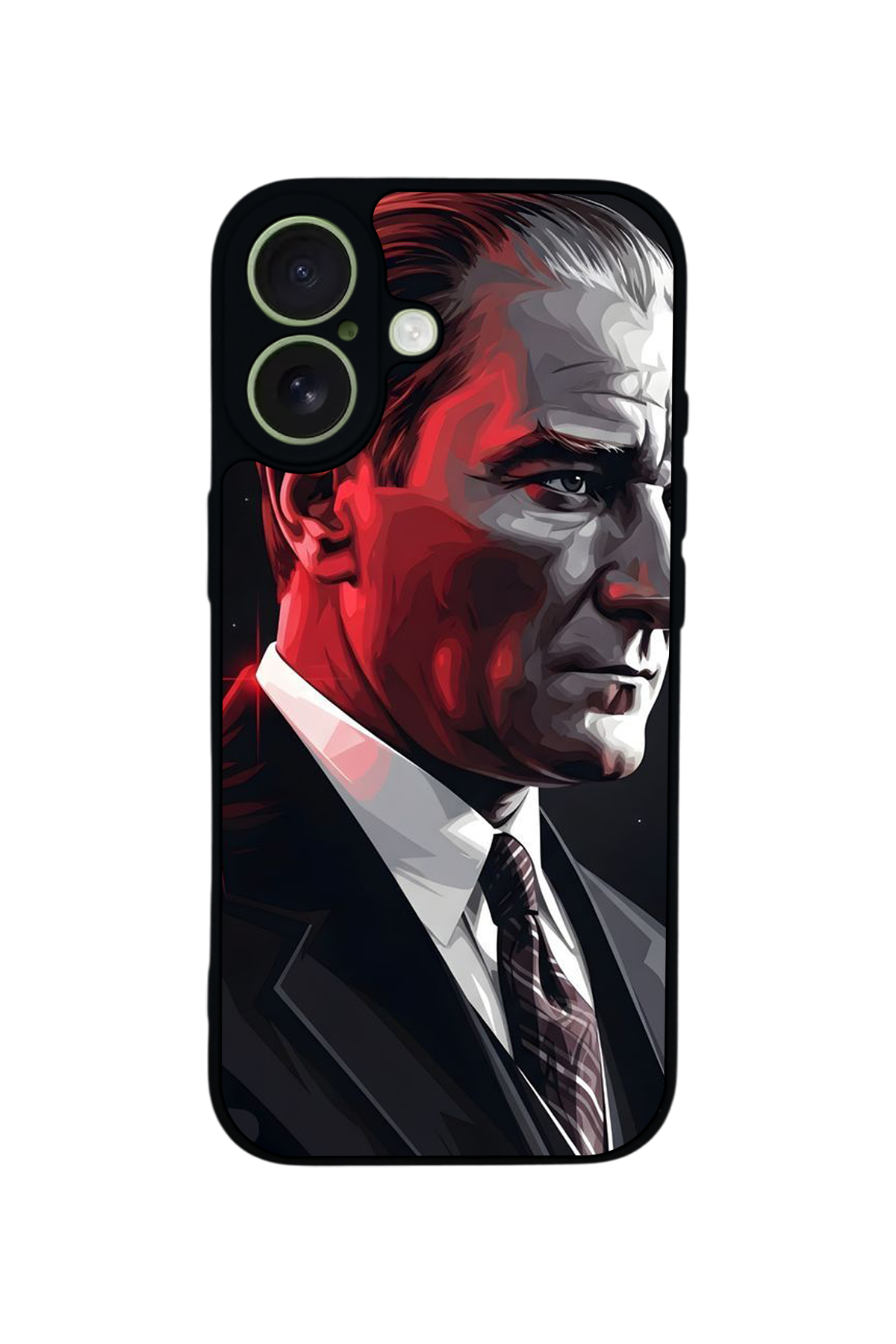 iPhone 17 Uyumlu Mustafa Kemal Ataturk Tasarımlı Glossy Premium Kılıf