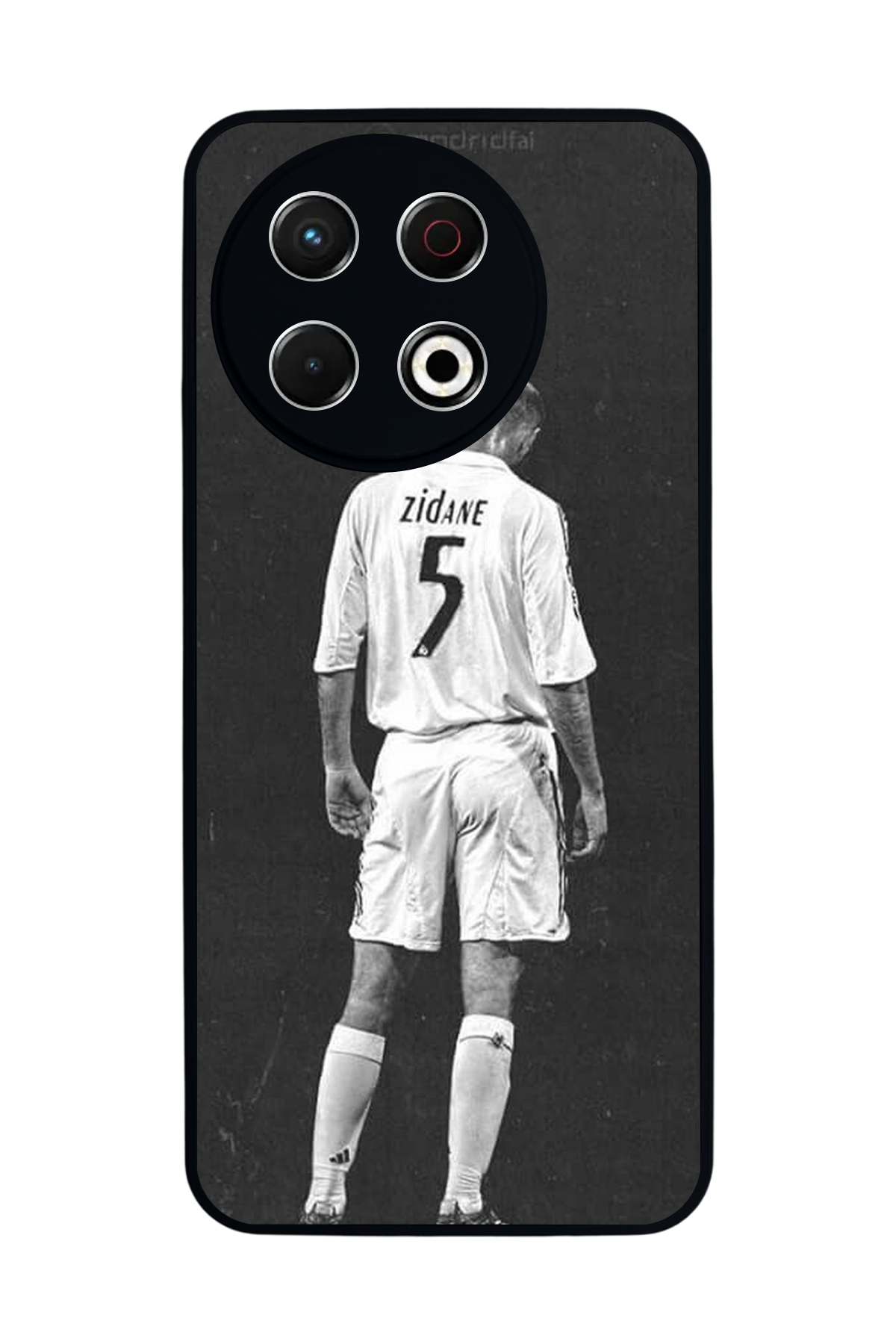 Tecno Spark 30 Pro Uyumlu Zidane Tasarımlı Glossy Premium Kılıf