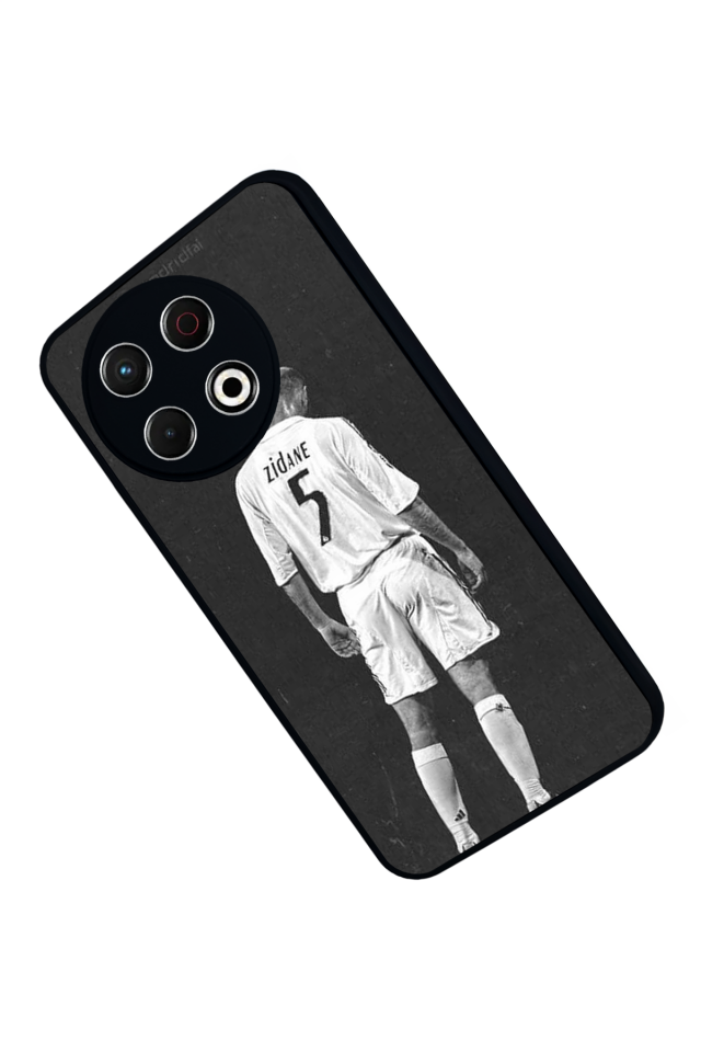 Tecno Spark 30 Pro Uyumlu Zidane Tasarımlı Glossy Premium Kılıf