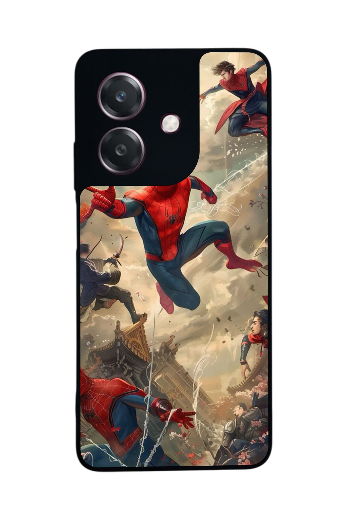 Oppo A3 5G Uyumlu Spider Man ( Örümcek Adam ) Tasarımlı Glossy Premium Kılıf