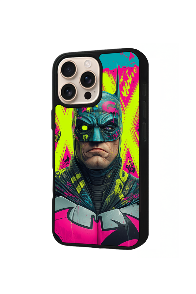 iPhone 16 Pro Max Uyumlu Batman Tasarımlı Glossy Premium Kılıf