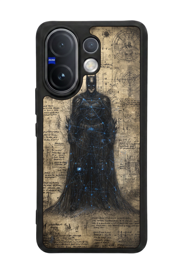 Vivo V60 Uyumlu Batman Tasarımlı Glossy Premium Kılıf