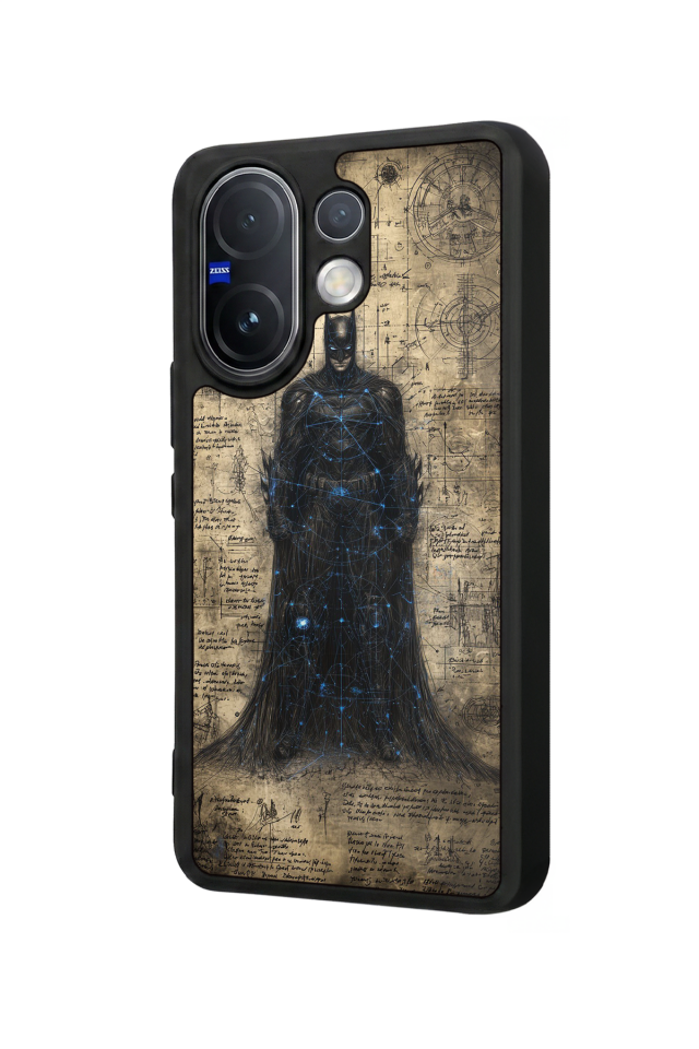 Vivo V60 Uyumlu Batman Tasarımlı Glossy Premium Kılıf