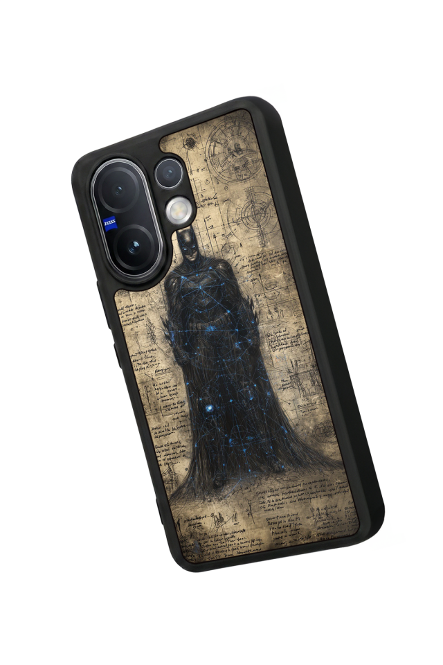 Vivo V60 Uyumlu Batman Tasarımlı Glossy Premium Kılıf