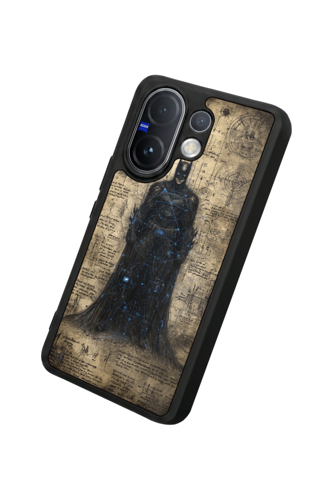 Vivo V60 Uyumlu Batman Tasarımlı Glossy Premium Kılıf