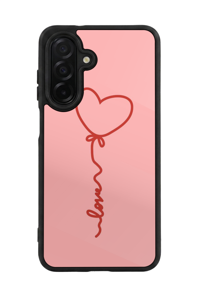 Samsung Galaxy A36 Uyumlu Kalp Love Tasarımlı Glossy Premium Kılıf