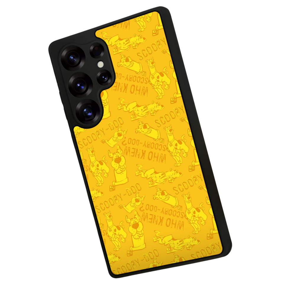 Samsung Galaxy S25 Ultra Uyumlu Scooby Doo Tasarımlı Glossy Premium Kılıf