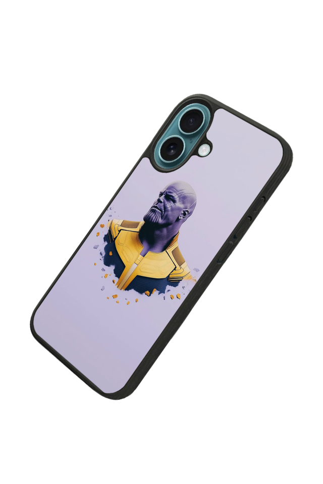iPhone 16 Uyumlu Thanos Tasarımlı Glossy Premium Kılıf