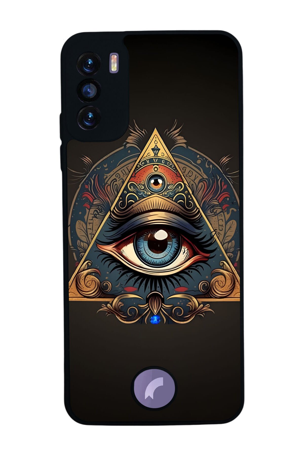 Reeder S19 Max Pro S Uyumlu Göz Tasarımlı Glossy Premium Kılıf