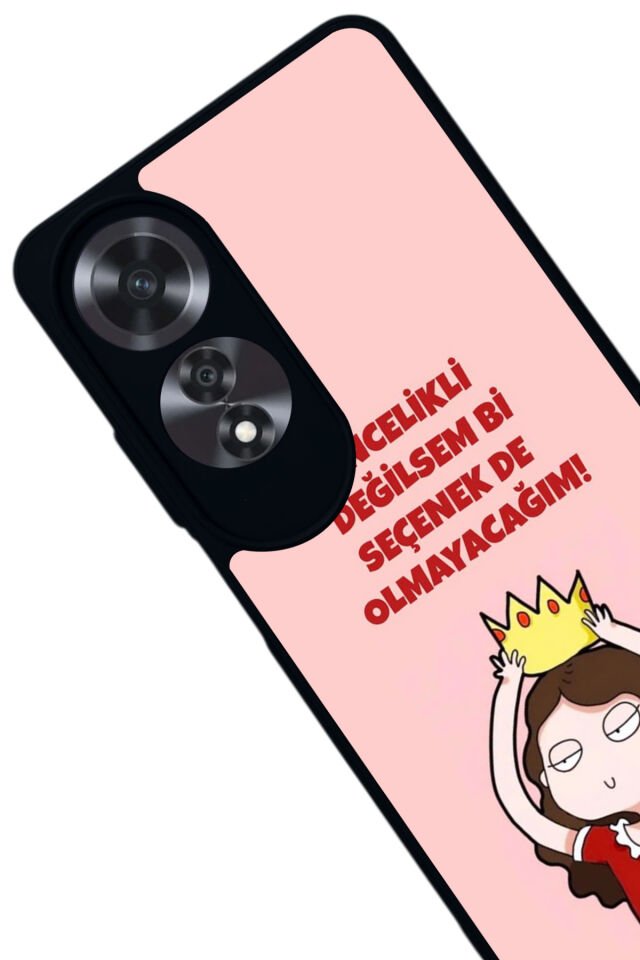 Oppo A60 Mat Siyah uyumlu Kılıf – Yumuşak Silikon, Koruyucu, Şok Emici Kapak