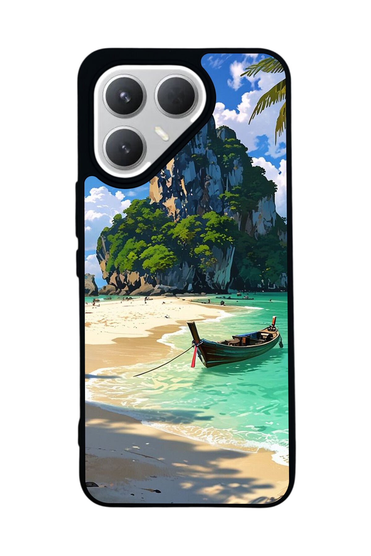 Tecno Pova 7 Pro Mat Uyumlu Siyah Kılıf – Yumuşak Silikon, Koruyucu, Şok Emici Kapak