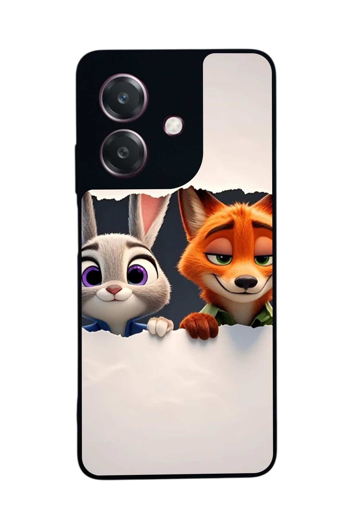 Oppo A3 5G Uyumlu Zootropolis Tasarımlı Glossy Premium Kılıf