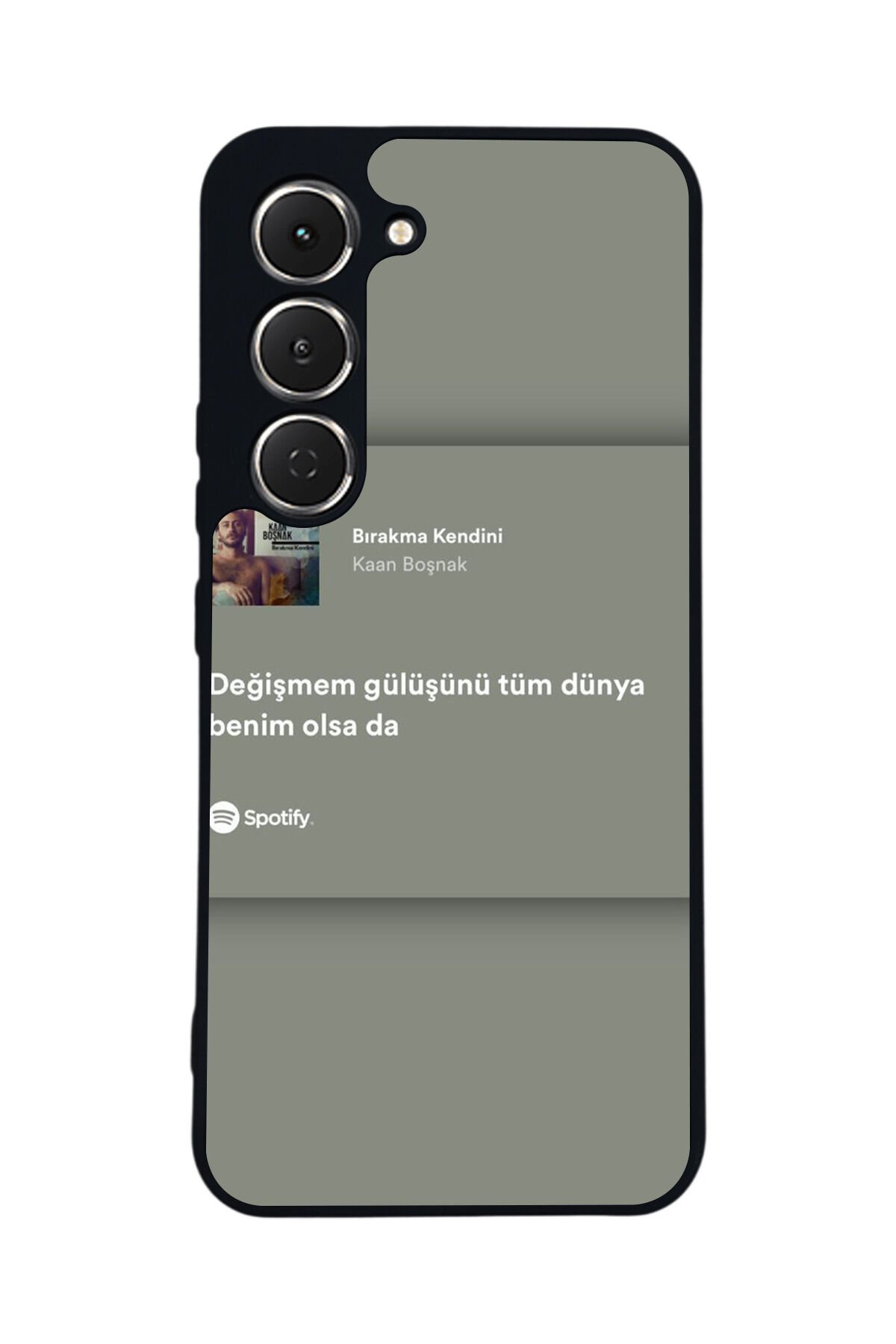 Tecno Spark 40 Pro Uyumlu Sarki Sozleri Tasarımlı Glossy Premium Kılıf