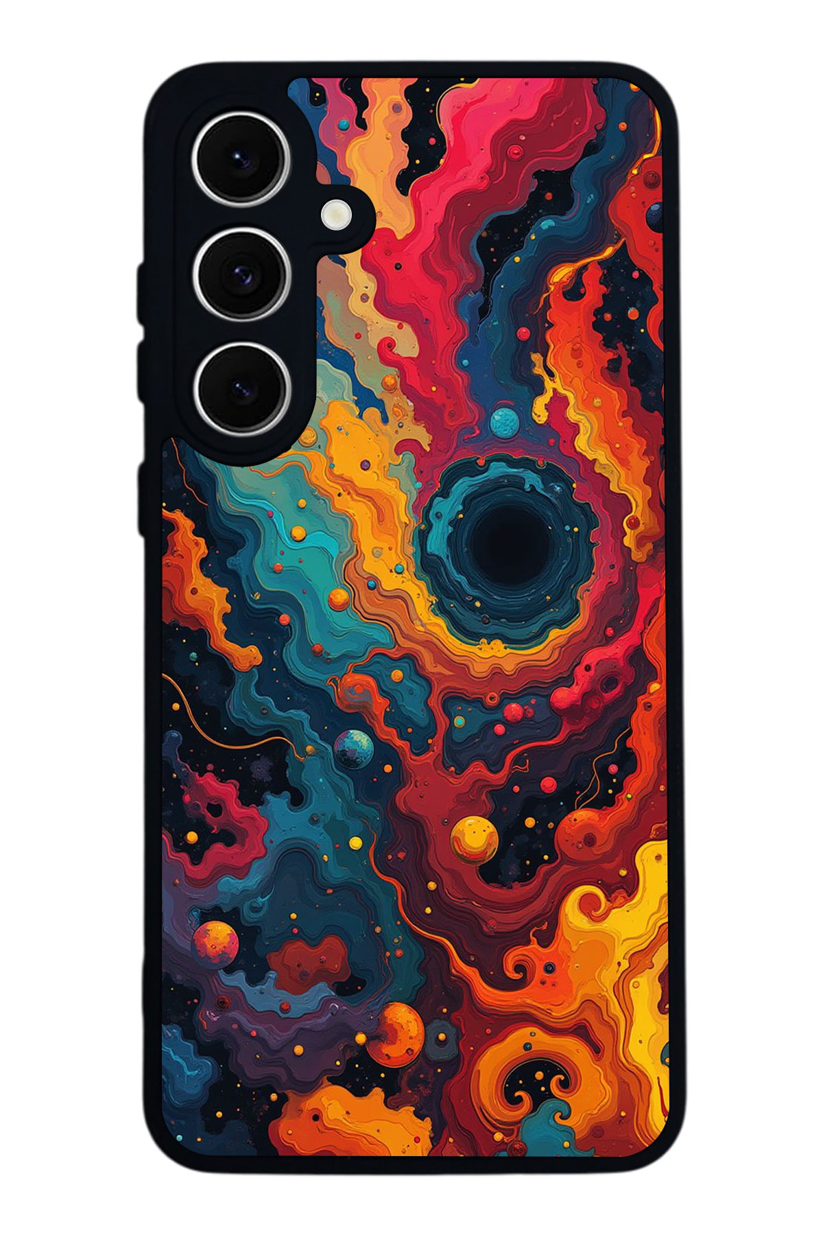 Samsung Galaxy A16 Uyumlu Abstract Tasarımlı Glossy Premium Kılıf