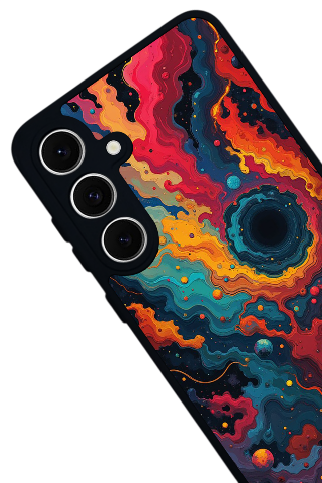 Samsung Galaxy A16 Uyumlu Abstract Tasarımlı Glossy Premium Kılıf