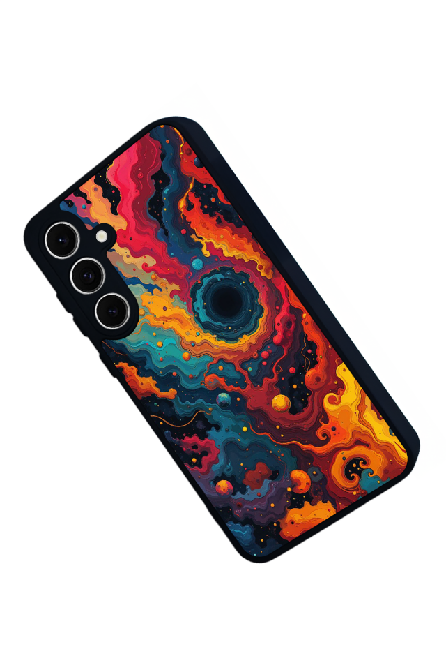 Samsung Galaxy A16 Uyumlu Abstract Tasarımlı Glossy Premium Kılıf