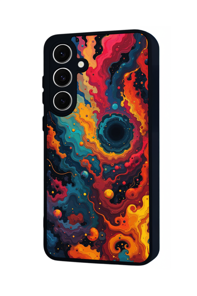 Samsung Galaxy A16 Uyumlu Abstract Tasarımlı Glossy Premium Kılıf