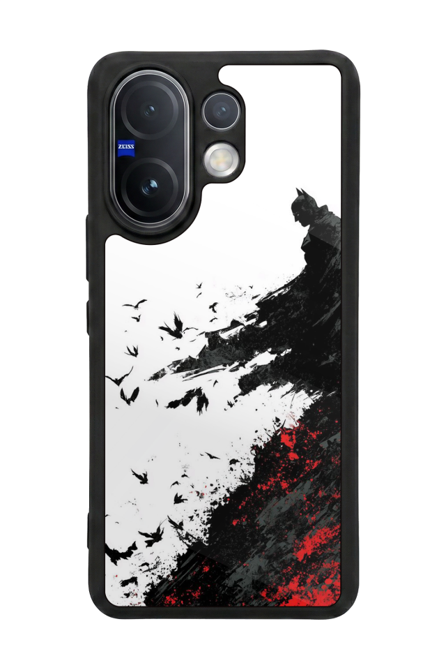 Vivo V60 Uyumlu Batman Tasarımlı Glossy Premium Kılıf