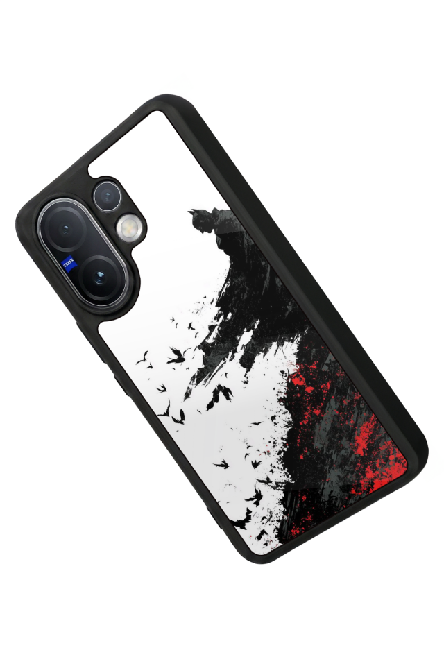 Vivo V60 Uyumlu Batman Tasarımlı Glossy Premium Kılıf
