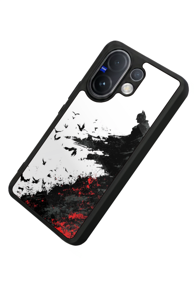 Vivo V60 Uyumlu Batman Tasarımlı Glossy Premium Kılıf